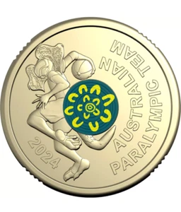 2024 $2 Paralympic Coin - UNC - Picture 1 of 2