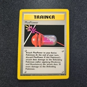 PlusPower #084 Base Set Trainer Heavily Played Pokemon TCG - Picture 1 of 2