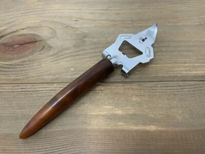 Vintage Can Bottle Opener Bakelite Handle Multi Purpose Gadget - Picture 1 of 12