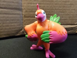 Figura de acción articulada Rainforest Cafe Rio guacamayo naranja/rosa/verde RFC 2017 - Imagen 1 de 7