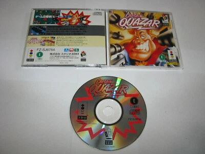 Captain Quazar RARE Japanese Version 3DO Japan import US Seller - Image 1 of 2