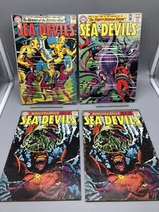 Lot of 4 - Sea Devils #20, 21, 30, 30 - DC Comics - Silver Age - 1964 1965 1966 - Picture 1 of 11