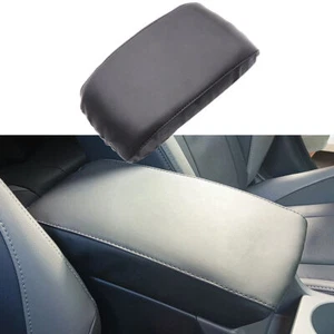 For Subaru Crosstrek 2024-2025 Black Leather Console Armrest Box Trim Holster - Picture 1 of 6