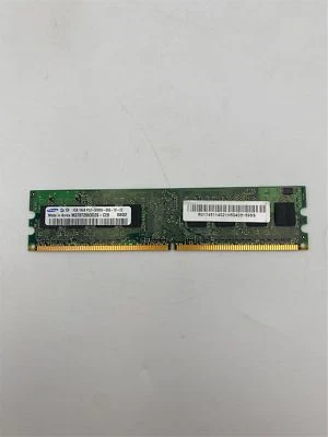 SAMSUNG 1GB PC2-5300U DDR2-667 1RX8 N-ECC CT12864AA667 WK007 M378T2863DZS-CE6 - Image 1 of 4
