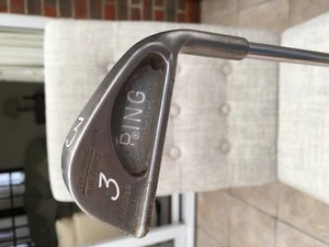 PING Karsten III 3 Iron (Ping Rail) with TT Steel Shaft R400U Flex - Picture 1 of 5