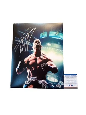 Foto firmada por Tito Ortiz 11x14 MMA artes marciales mixtas UFC Salón de la Fama PSA/DNA Foto 1 de 3