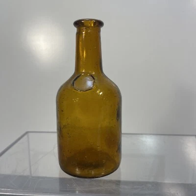 Vintage Bitters Bottle  Amber - Image 1 of 4