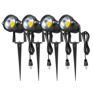 4 PCS LED Landscape Light 5W Outdoor Garden Pathway Yard Lamp Waterproof 3000K - Picture 1 of 12