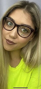 Nuevo marco de gafas para mujer LIU JO LJ 2626 615 51 mm ojo de gato borgoña Rx - Imagen 1 de 10
