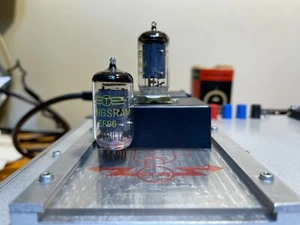 MATCHED PAIR EF86 TUNGSRAM /Tested With Roetest V10 By Curves /NEW IN BOX /2Pcs. - Picture 1 of 9