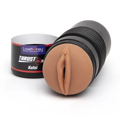 Lovehoney Male Masturbator Cup Sex Toy Thrust Pro Ultra Kelsi - 6 Inch Realistic - image 1 of 4