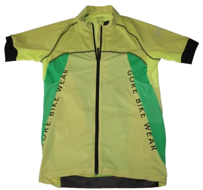 Camiseta Gore Bike Wear masculina grande Alp-X Cycling Pro verde e amarela - Imagem 1 de 4