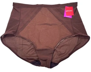 SPANX Women’s Illusion Lace Brief Shape Panty Underwear Brown Size XS X SMALL - Picture 1 of 6
