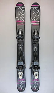 Buzz Atom V12 Blk/Pink 99 CM Sci Inc Rilascio Rilegatura Mini Sci Lame Snowblade - Foto 1 di 3