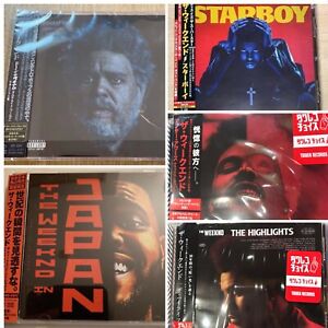 The Weeknd / 5CD set Japanese Edition Dawn FM After Hours The Highlights Starboy
