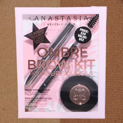 Anastasia Beverly Hills Ombre Kit Soft Brown – Brow Defining Powder Set - Image 1 of 4