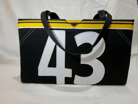 PITTSBURGH STEELERS 43 TROY POLAMALU WOMENS PURSE Cover