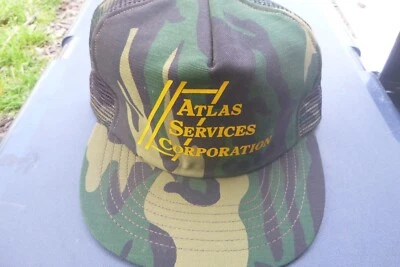 Atlas Services Corporation One Size Fits All Hat Camo - Image 1 of 3