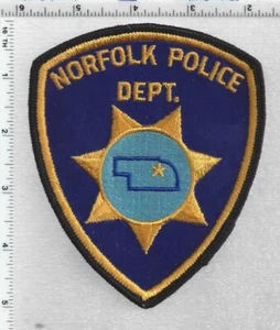 Norfolk Police (Nebraska) 1st Issue Shoulder Patch - Picture 1 of 1