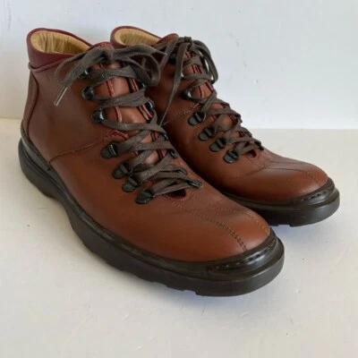 Coach Italy Aaron brown Leather Chukka Ankle Boots Mens Size 8D - Image 1 of 4