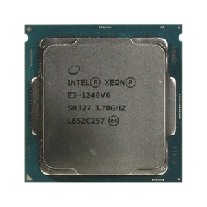 Intel Xeon E3-1240 v6 CPU 3.7GHz LGA 1151 72W Processor - Picture 1 of 1
