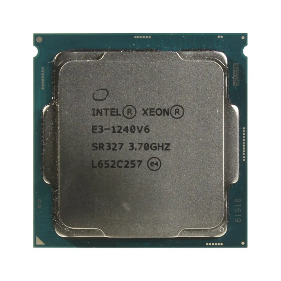 Intel Xeon E3-1240 v6 CPU 3.7GHz LGA 1151 72W Processor - Image 1 of 1