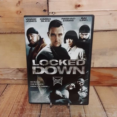 Locked Down DVD Used Action Vinnie Jones Kimbo Slice Tapout 2010 - Image 1 of 4