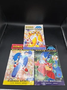 Sonic / Mega Man: Worlds Collide 1/2/3. Alles insgesamt guter Zustand. Einige Gebrauchsspuren - Bild 1 von 7