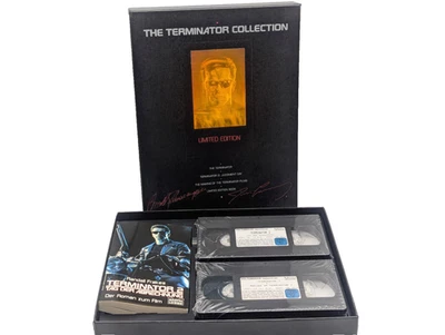 The Terminator Collection Limited Editon VHS Collectors Sealed mit Buch - Bild 1 von 4