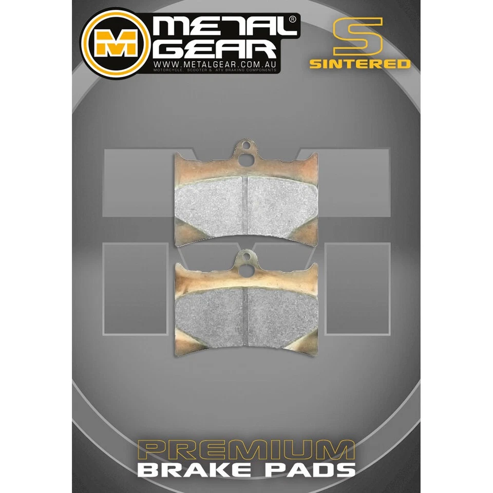 Brake Pads Sintered Front Left or Rear for KTM 125 MX 1987 - Image 1 of 1