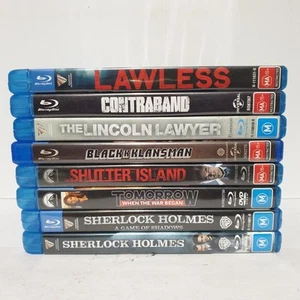Bulk Lot of 8 Blu-Ray Movies VGC Free Tracked Postage - Picture 1 of 2