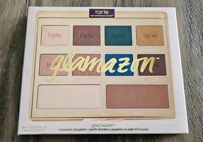 Tarte Glamazon Amazonian Clay Eyeshadow Palette, 10 Shades New in Box - Image 1 of 3
