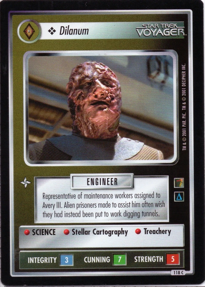 Star Trek CCG Dilanum Near-Mint/NM Common – The Borg 2001 - Image 1 of 1