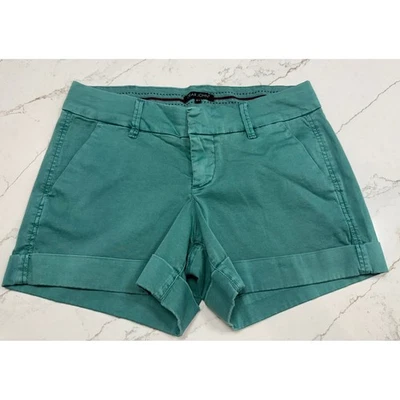 Dear John Hampton Cuffed Shorts Laguna Blue (Teal) Size 27 - Image 1 of 4