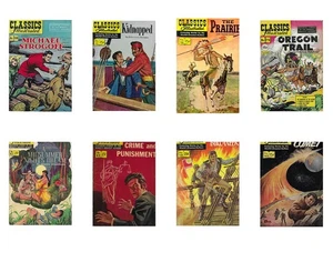 Classics Illustrated - En estado bastante bueno - Lote de 8 - #28 - 149 - Midsumr Dream, Julio Verne - Imagen 1 de 9