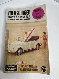 Volkswagen Owners Handbook No .8 Revised, Floyd Clymer 1966 and Earlier Models - Picture 1 of 8