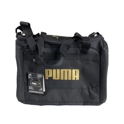 NUEVO PUMA Unisex Niño Evercat Transformación Deportes Bolso de Lona Negro Dorado Foto 1 de 4