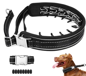 Mayerzon Prong Collar for Large Medium Dogs Patented Reflective Pinch Collar L - Picture 1 of 12