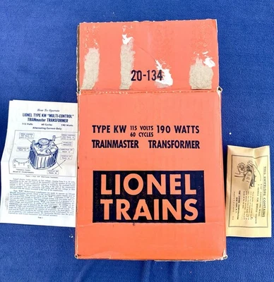 Lionel Trains Trainmaster Transformer KW Multi-Control O Gauge - Image 1 of 4