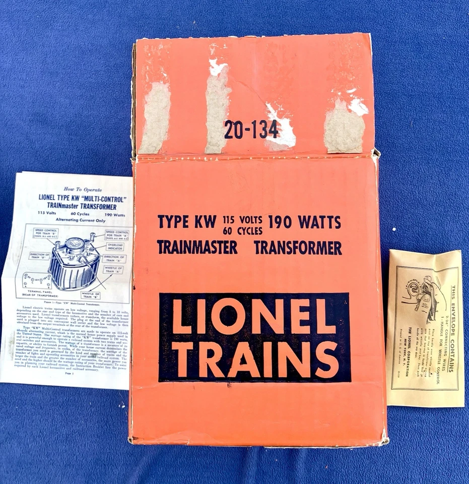 Lionel Trains Trainmaster Transformer KW Multi-Control O Gauge - Image 1 of 4