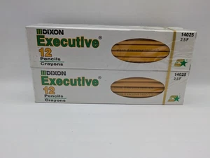 VINTAGE Dixon 14025 Executive Pencils! Six Boxes, 12 Per Box! NEW SEALED! - Picture 1 of 6