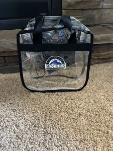 Bolso de Mano Colorado Rockies Clear Stadium MLB - Imagen 1 de 4