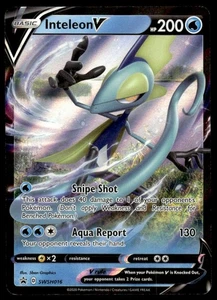 Pokemon TCG SWSH: Sword & Shield Promo Cards #SWSH016 Inteleon V NM - Picture 1 of 2