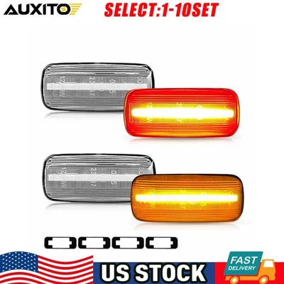 Двойные прозрачные светодиодные габаритные огни для крыла Dodge Ram 2500 3500 2010-18 4-20X - Изображение 1 из 4