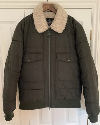 BARBOUR - STEVE MCQUEEN ‘Java Quilt’ Jacket - Size XL - Sherpa Aviator  - Image 1 of 4