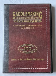 Saddlemaking Construction & Repair Techniques Lessons Instructional DVD - NEW - Foto 1 di 2