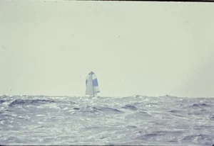 Vintage Foto Dia 1969 Segelboot Ozean - Bild 1 von 2