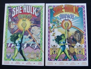 SENSATIONAL SHE-HULK CEREMONY 1 & 2 Complete Series (Marvel 1989) 9.0 VF/NM - Picture 1 of 4
