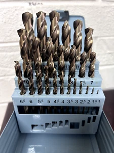ProAmp 25 Piece Cobalt Drill Bit Set Metric - Picture 1 of 1