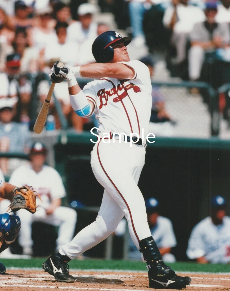 Chipper Jones Atlanta Braves Baseball 8x10 Photo CJ2 - Image 1 of 1